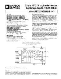 Datasheet AD5300 manufacturer Analog Devices
